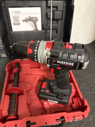 2 Taladros Percutor e Impacto Parkside 20V