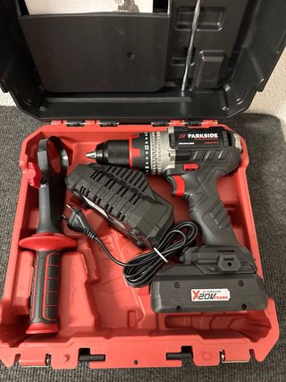 2 Taladros Percutor e Impacto Parkside 20V