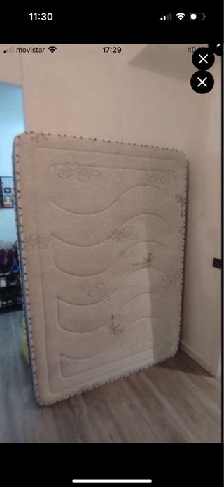 Colchón 135/190  Posibilidad de transporte