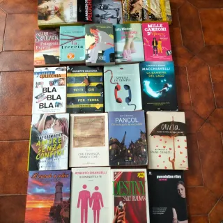 Lotto di 20 libri narrativa