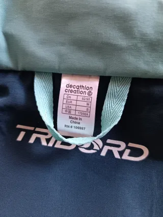 Cortavientos Decathlon azul