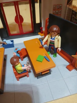 Colegio Playmobil