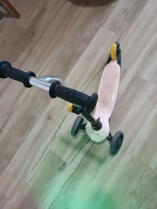 Patinete infantil 3 ruedas rosa