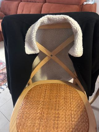 Chaqueta Stussy Negra Borreguito Talla L