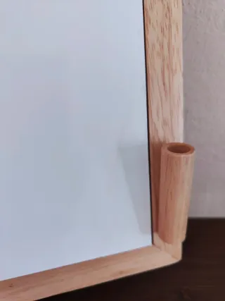 Lavagna da cucina in legno decorata