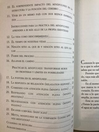 Tómate un respiro Mindfulness