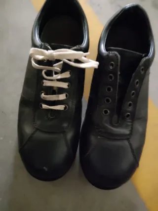 Zapatos Camper cordones negros