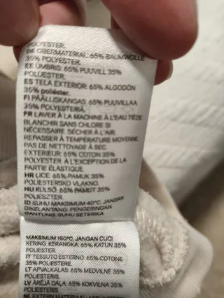 Sudadera H&M Outdoor Society Talla S