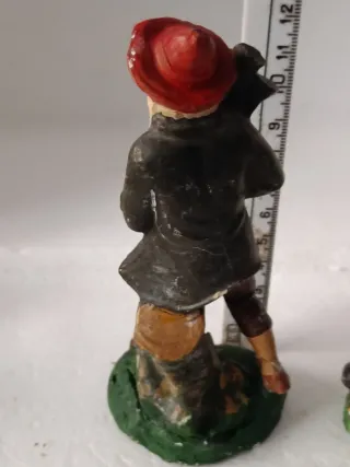 Pastori presepe gesso vintage