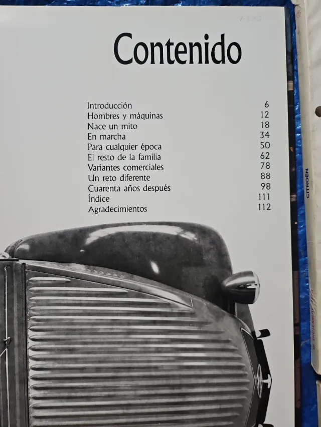 LOTE 3 ARTICULOS CITROEN 2 CV