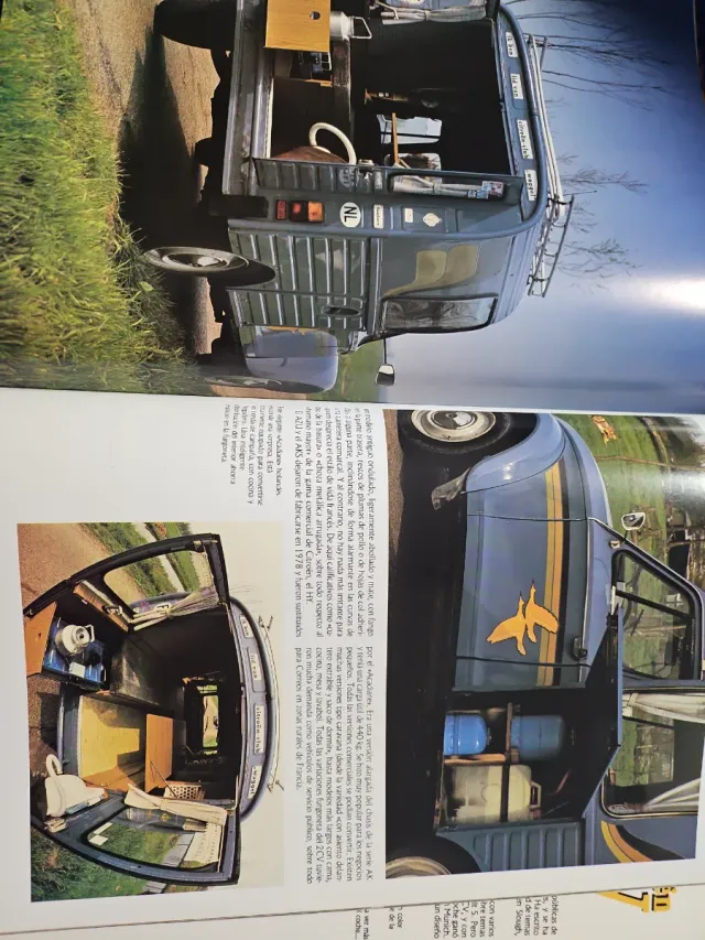 LOTE 3 ARTICULOS CITROEN 2 CV