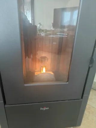 Estufa de pellets Pegaso SABA 14 canalizable