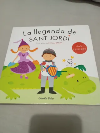 La llegenda de Sant Jordi. Amb textures