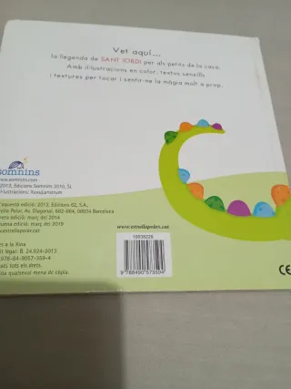 La llegenda de Sant Jordi. Amb textures