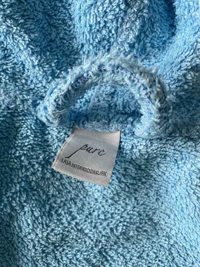 Albornoz niño talla 2 azul