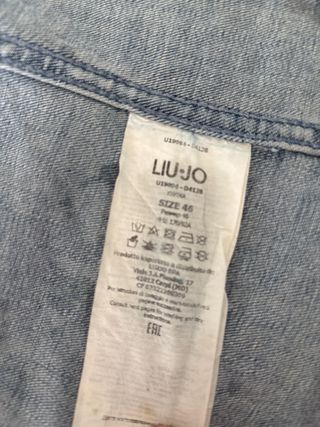 Cazadora tejana Liu Jo con brillantes