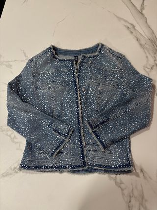 Cazadora tejana Liu Jo con brillantes