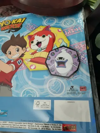 Album Panini Yo-Kai Watch con figurine nuovo 2017