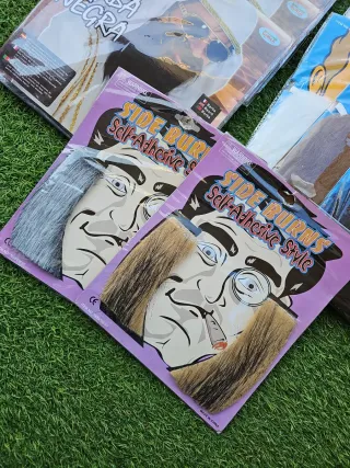 Lote Barbas de disfraz