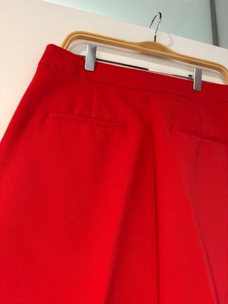 Pantalón Zara Rojo