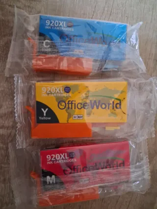 Cartuchos Impresora OfficeWorld 920XL (M, C, Y)
