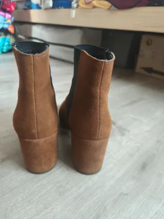 Botines Zara Marrones Talla 38