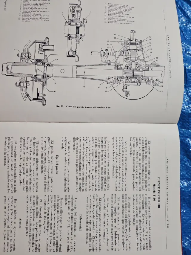 Manual Camiones GMC 1930 T-30, T-42, T-44