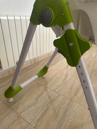 Trona Asalvo bebé con cojín estampado