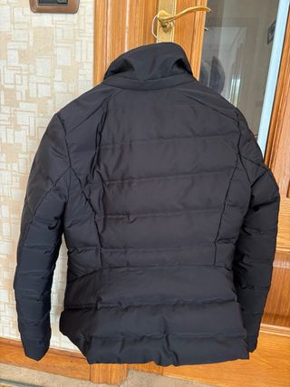 Cazadora Zara forrada azul oscuro