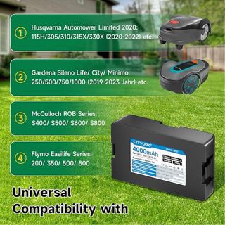 Batería Cortacésped 18V 4000mAh CITYORK SR37