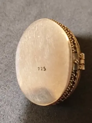 Cajita de Plata Decorada