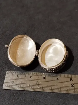 Cajita de Plata Decorada