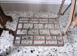 Soporte Patas Pie de hierro maquina de coser Alfa