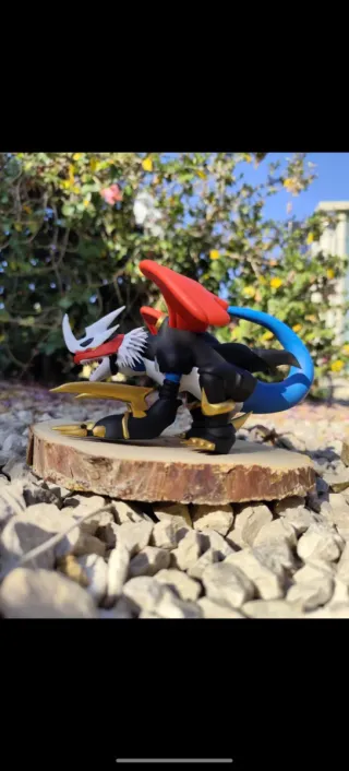 Action Figure 3D Digimon Imperialdramon