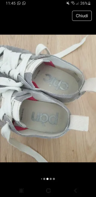 Panchic Scarpe Grigie Donna