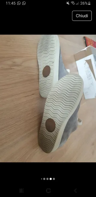 Panchic Scarpe Grigie Donna