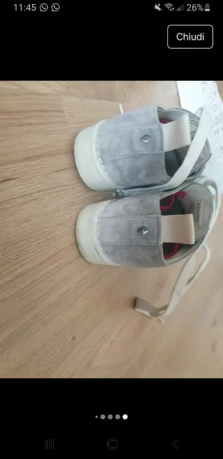 Panchic Scarpe Grigie Donna