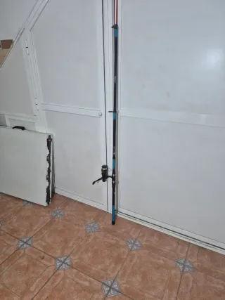 Caña de pescar Geologic con carrete, 3,5 mts