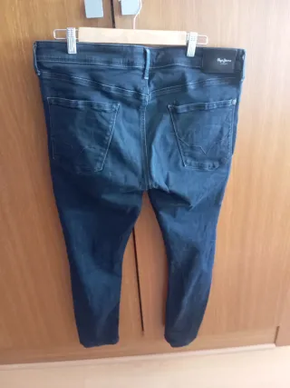 Pantalones vaqueros MASON negros talla 36/32