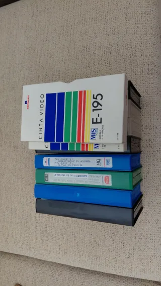 Lote 20 Cintas VHS Películas Varias