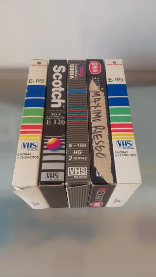 Lote 19 Cintas VHS Películas Varias