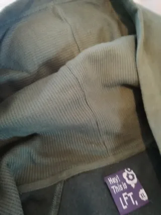 Sudadera de algodón con cremallera