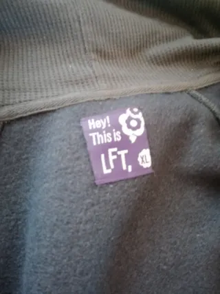 Sudadera de algodón con cremallera