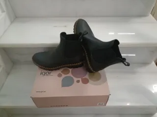 Botas de agua Igor mujer negras