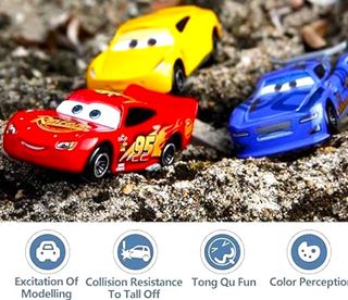 CARS de Disney 6 coches + Muñeco Spiderman. NUEVOS