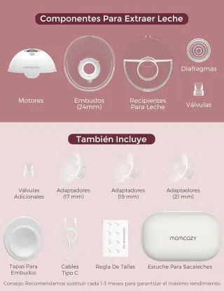 Momcozy M5 Sacaleches Eléctrico Portátil NUEVO!