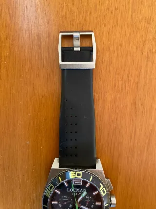 Orologio Locman Italy Cronografo Nero Verde