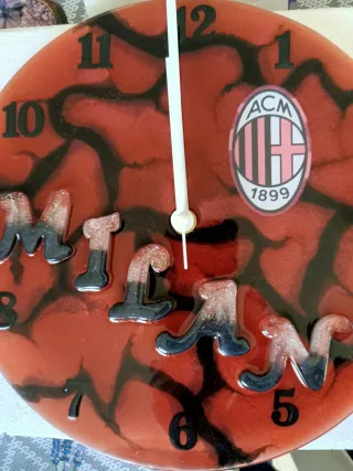 Orologio in resina AC Milan