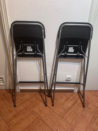 1 Taburete alto plegable (63 de alto