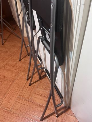 1 Taburete alto plegable (63 de alto